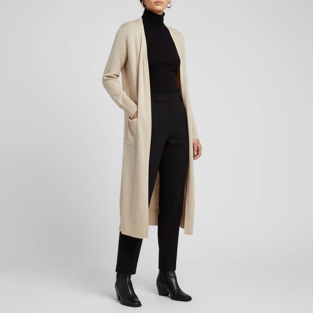 Rachel Zoe Linen Blend Duster